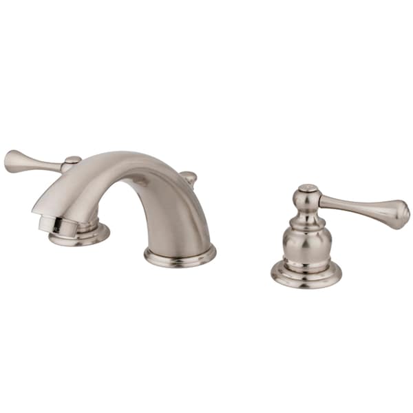 8" Widespread Bathroom Faucet, Brushed Nickel